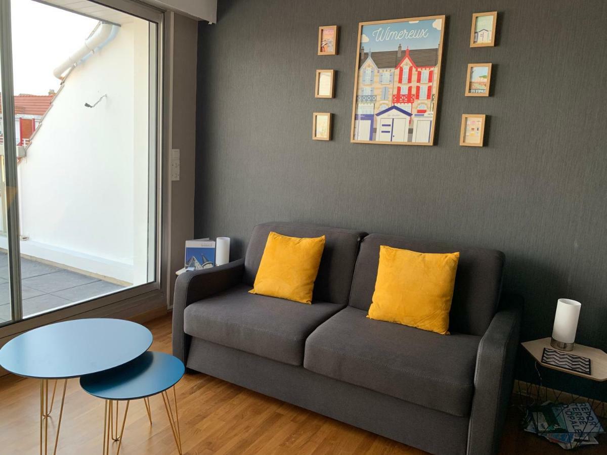 La Terrasse Vue Mer Du 42 Ferber, Plein Sud Wifi Apartment Wimereux Exterior photo
